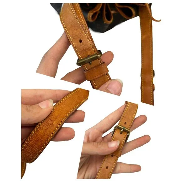 Authentic Louis Vuitton Shoulder Bag Noe Monogram Used LV Handbag Vintage - Picture 9 of 13